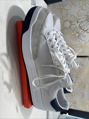 Adidas Rod Lavers White and Navy G- 99864